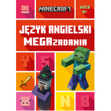 Język angielski. Megazadania 8+ Minecraft.    